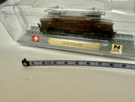 RHB Ge 6-6 Lokomotive "Crocodil" Del Prado 1:160N Deko 490