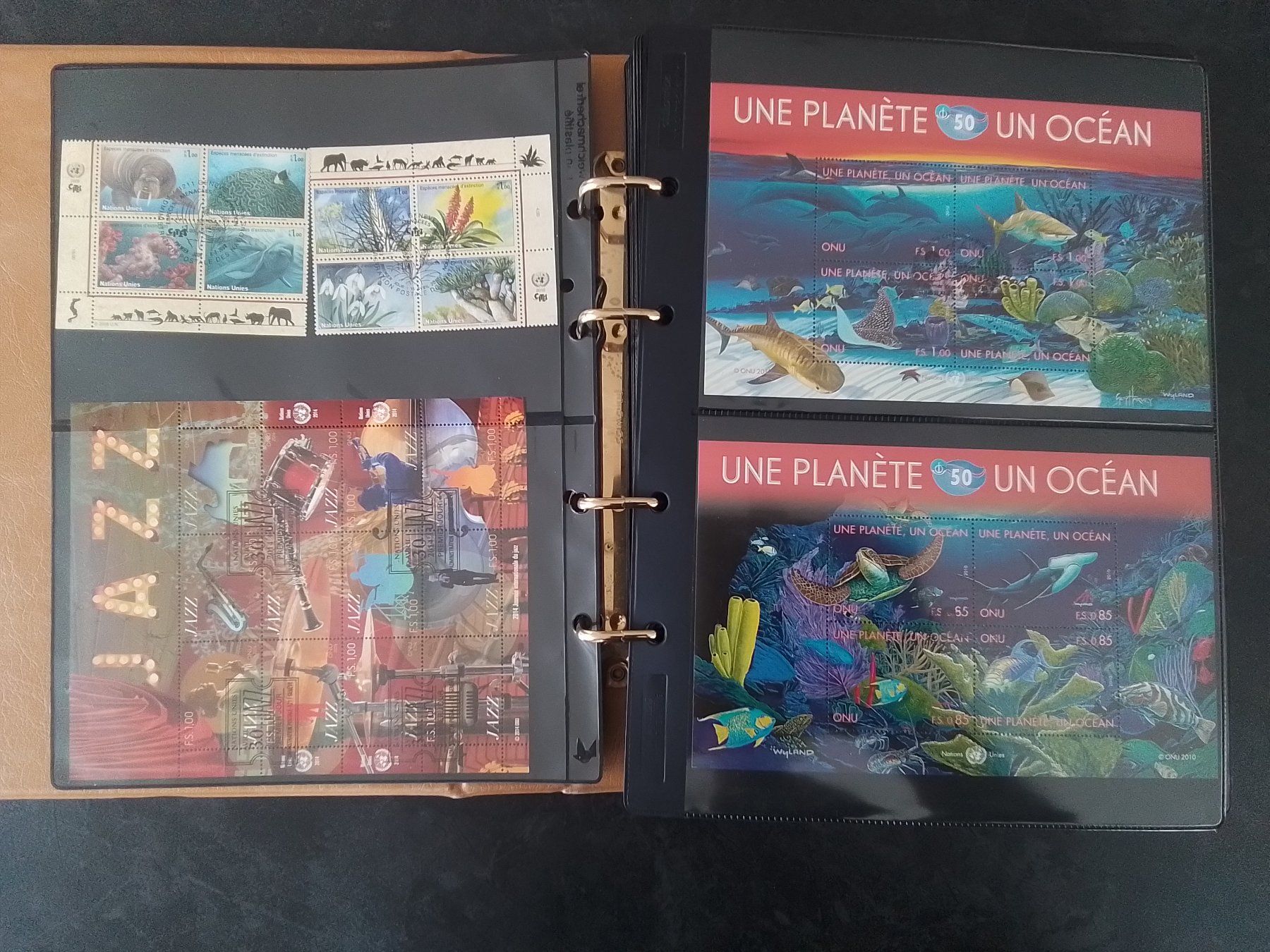 Alle Briefmarken: Sammlung UNO Genf inklusive 12 Markenhefte Postfrisch – Gebraucht aus Reichenburg von Pipo-67 8