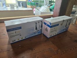 2x neue Toner schwarz für HP+ Canon PX7693 ab 1.-