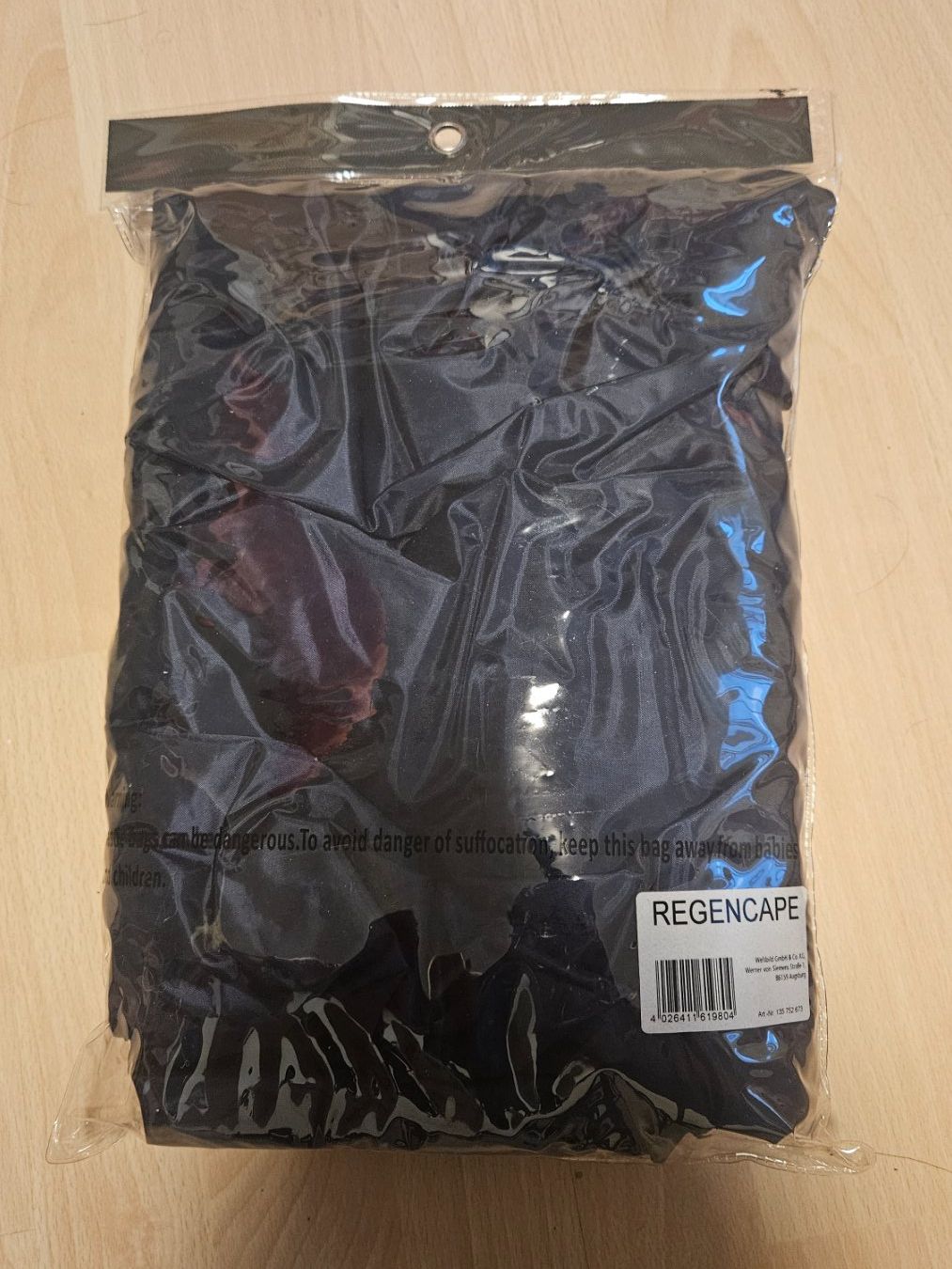 Sonstige Kleidung & Accessoires: Rollstuhl-Regencape, Regenschutz mit Ärmel – Gebraucht aus Jona von ASMARADO 2