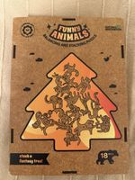 Coolbeens Funny Animals – Holz-Balancierspiel mit 18 Tieren