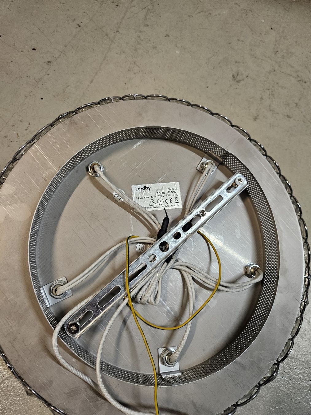 Lampadari & plafoniere: Deckenlampe Lindby Kristall Optik – Usato da Islikon venduto da fuscomario96 1