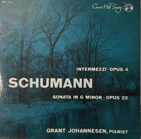 Schumann – Intermezzi op. 4 / Sonata op. 22 (LP, Johannesen)