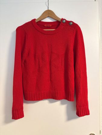 Roter Max&Co. Strickpullover, Grösse M, Top Zustand!