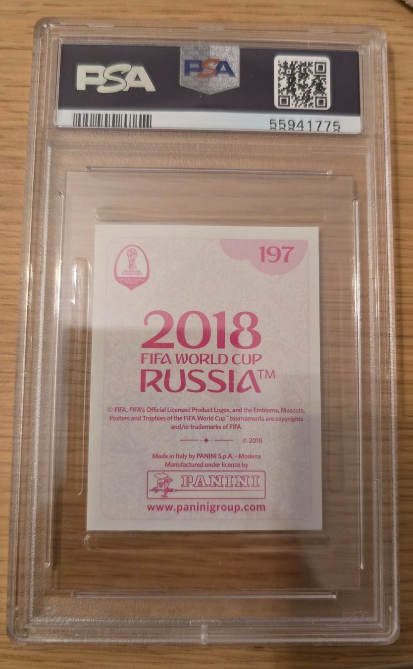 Panini Sammelbilder & Trading cards: Kylian Mbappé - PSA 9 – Gebraucht aus Rotkreuz von Titotesla 1