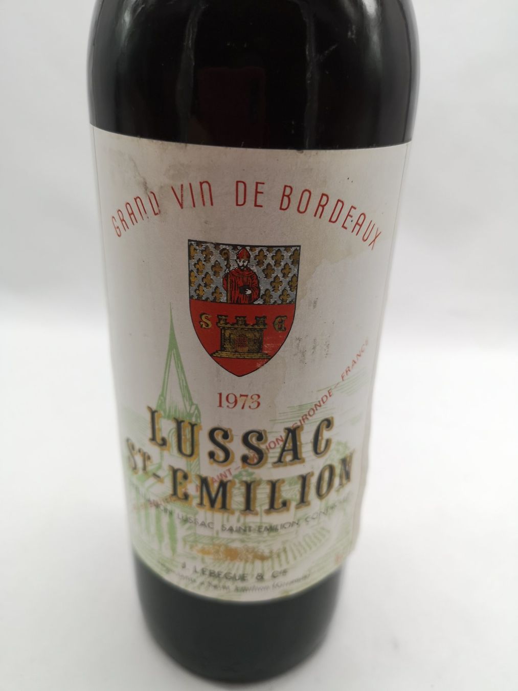 Vino: LUSSAC SAINT-EMILION  & LAFITTE Mengin  **1973 - 1994** – Nuovo e nell'imballaggio originale da Bulle venduto da italicum 3