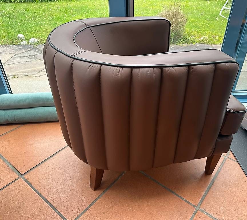 Poltrone: art deco sessel leder – Usato da Au ZH venduto da Matys74 3