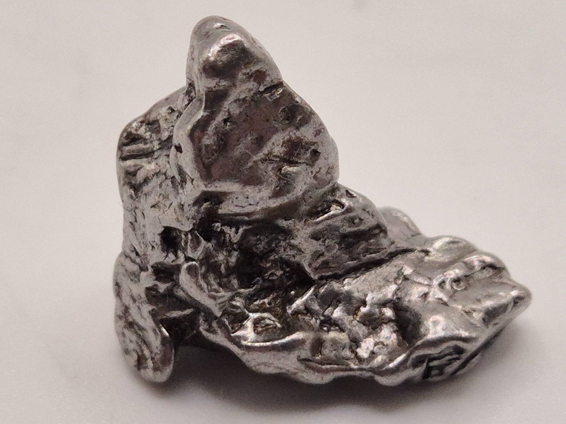 Minerali & Pietre curative: Meteorit Campo del Cielo (2) – Nuovo e nell'imballaggio originale da Winterthur venduto da LukasMineralienOase