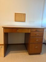 Vintage Pult / Schreibtisch mit 5 Schubladen