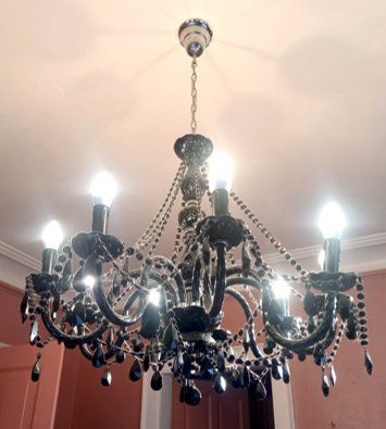 Lampadari & plafoniere: Lustre noir – Usato da Ponts-de-Martel venduto da Henri-Louis