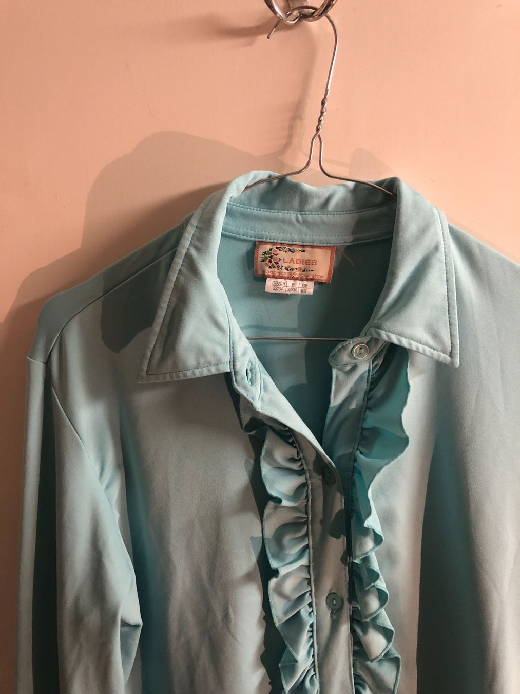 Blusen: Ruffled // Bluse // Türkis // S – Gebraucht aus Zürich von aurelia_nater 1