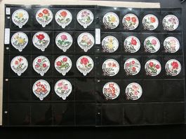 Deutschland  Serie   10  A + B    Rosen