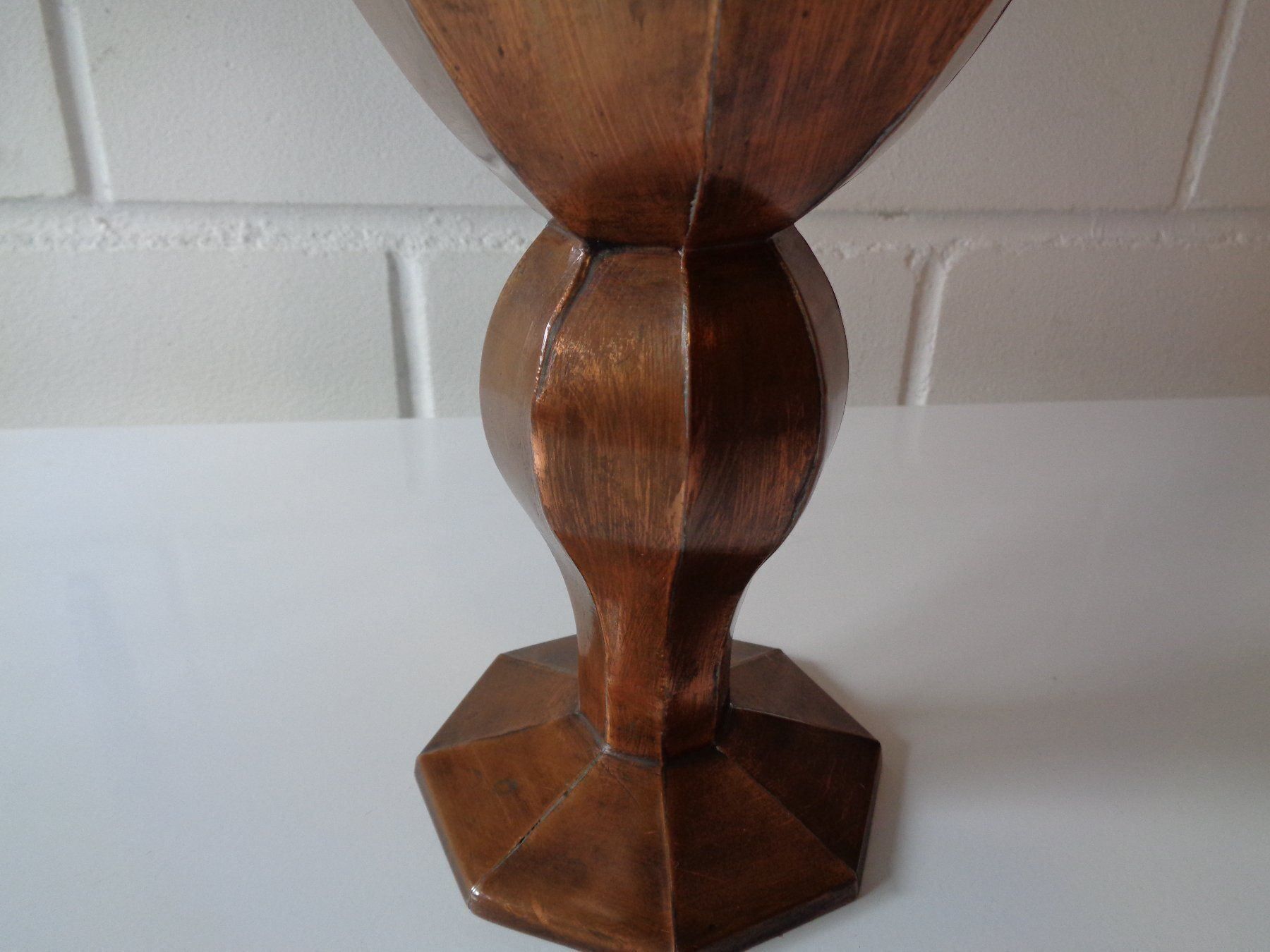 Vasi & Recipienti: Kupfer-Vase, CH-Handarbeit von 1953 – Usato da Wiesendangen venduto da Gullfoss 4