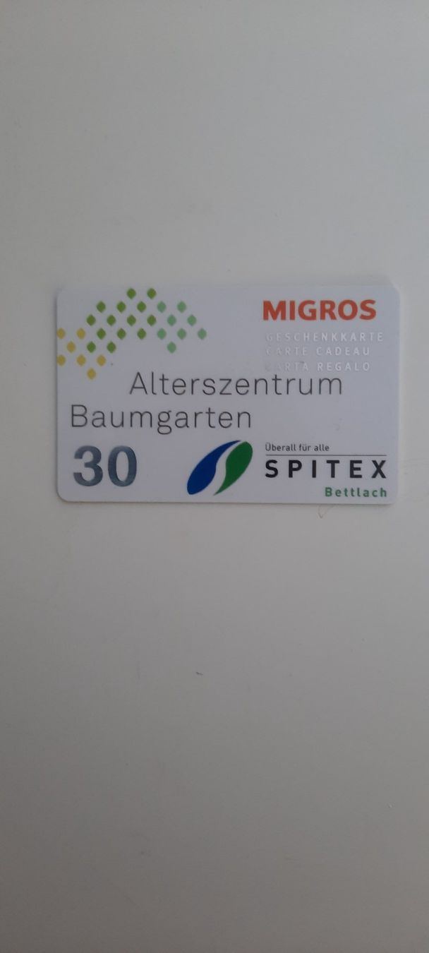 Cartes: Migros Geschenkkarte – D'occasion à Grenchen par Anatas01