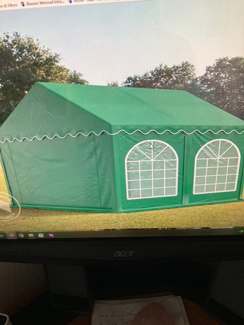 Tentes & Pavillons: Zelt – Neuf avec emballage d'origine à Basel par Blaetzlibajass