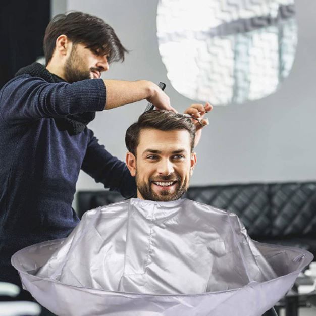 Taglio: Faltbare Friseurumhang Haarschneide – Nuovo (secondo la descrizione) da Kirchdorf AG venduto da Restposten110