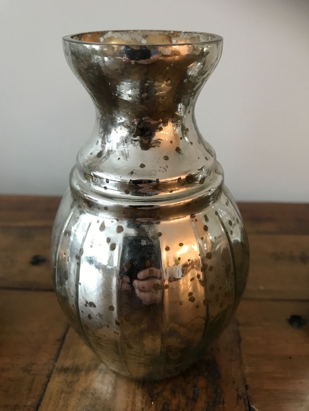 Vasi & Recipienti: 3 Vasen Glas silbrig – Usato da Rapperswil SG venduto da cosiba01 2