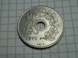 Dänemark  25 Öre, 1972