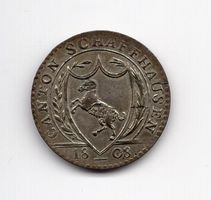 (265) Schaffhausen, Batzen 1808, top stgl