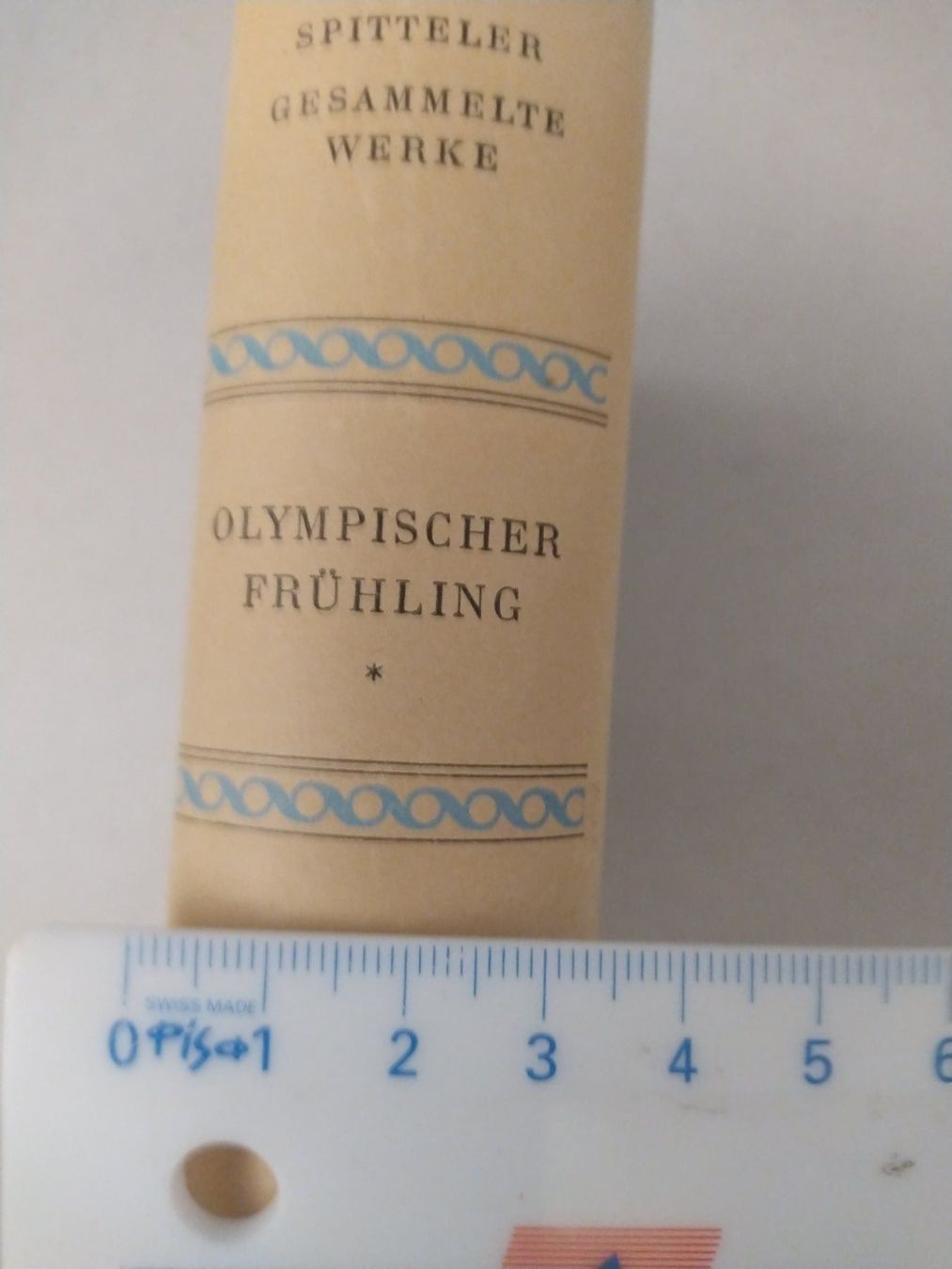Libri: Carl Spitteler: Olympischer Frühling – Nuovo (secondo la descrizione) da Sissach venduto da Heimat_Buch 2