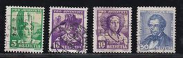 Timbres suisses Pro Juventute 1934-1935
