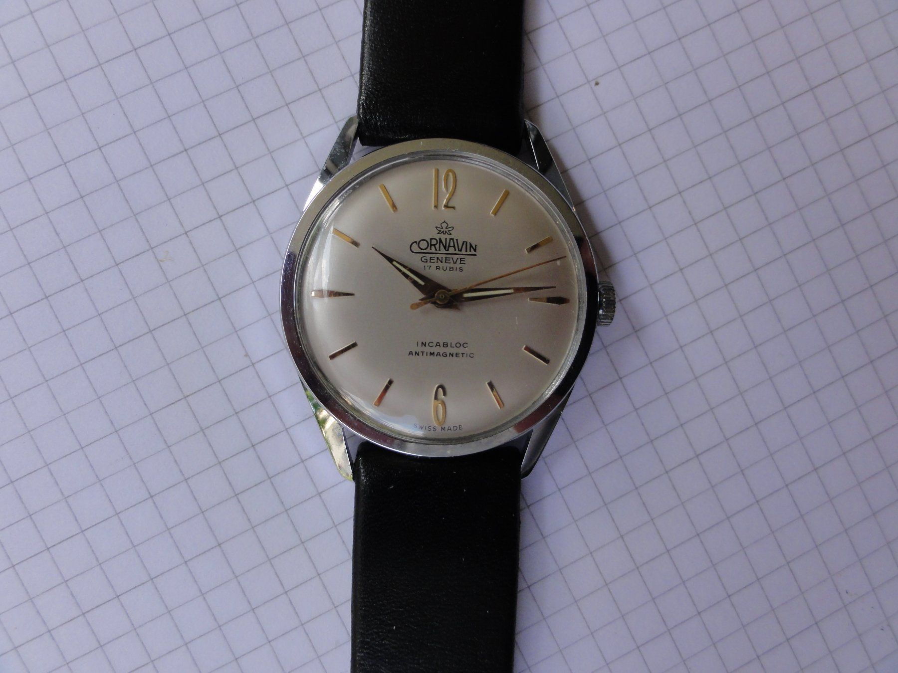 Orologi: Armbanduhr CORNAVIN Geneve – Nuovo (secondo la descrizione) da Kriens venduto da Scheiksbir
