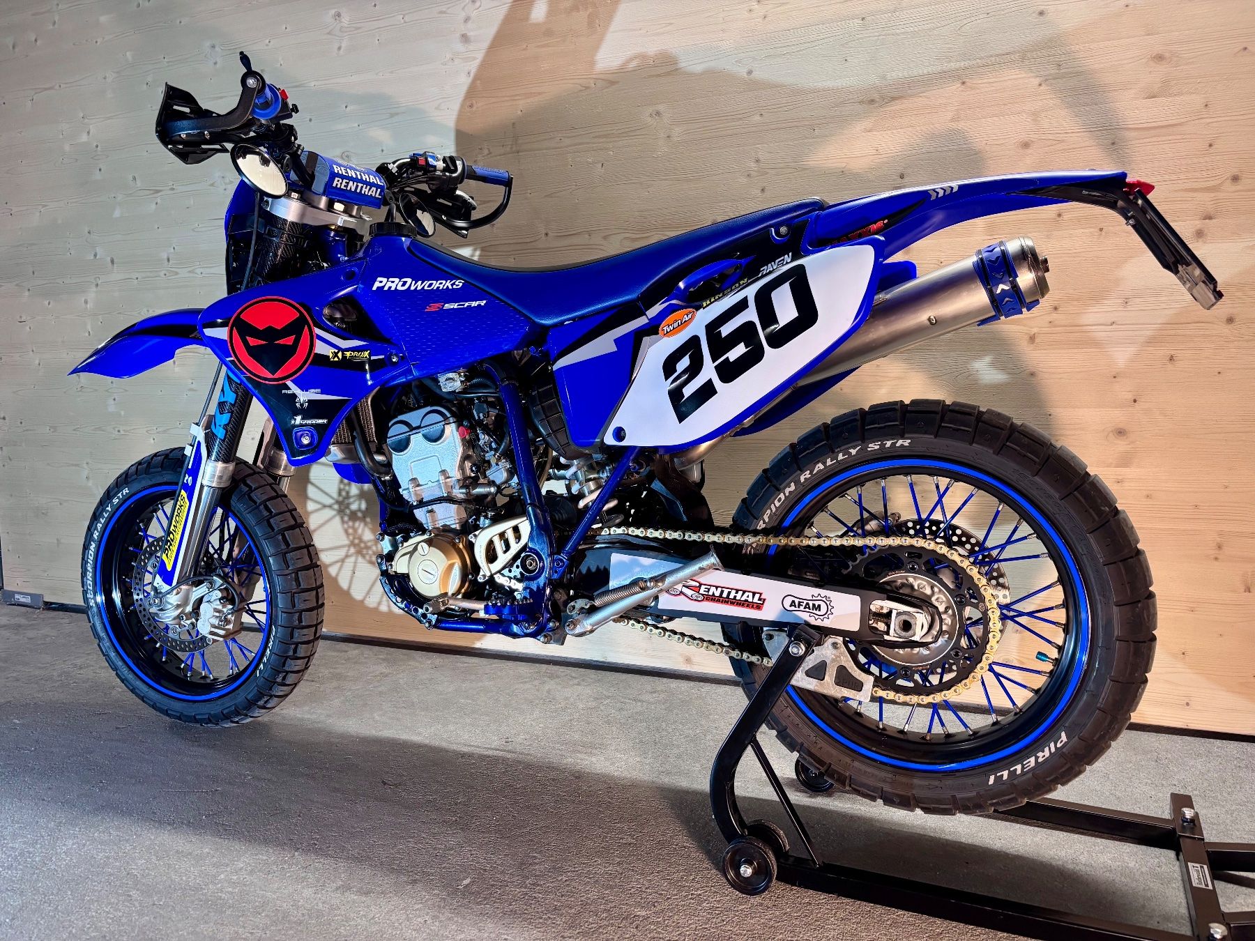 Yamaha Strada: Yamaha WR 250f Supermoto – Usato da Lohn-Ammannsegg venduto da Driftking 1