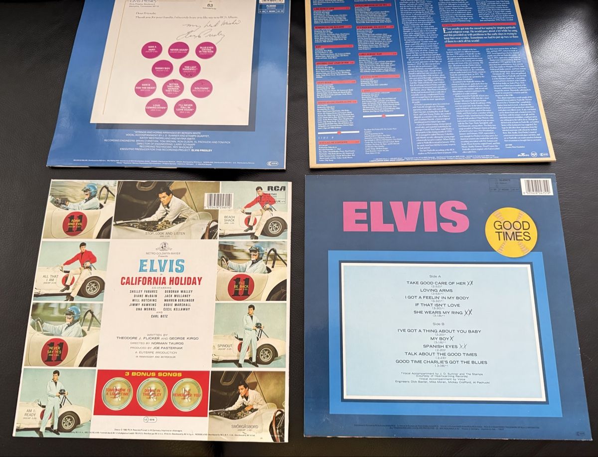 Vinyles: 4 Elvis Presley Schallplatten Vinyl LP – D'occasion à Goldach par Donpancho 7