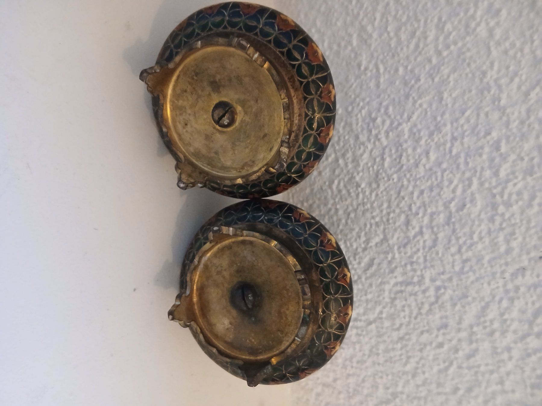 Tutte le decorazioni: paire de pots bronze et cloisonné – Usato da Genève venduto da Mamaison2026 3