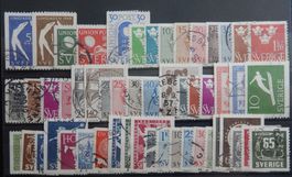 Schweden ex. Kat. 349-400 gest. 1949/54