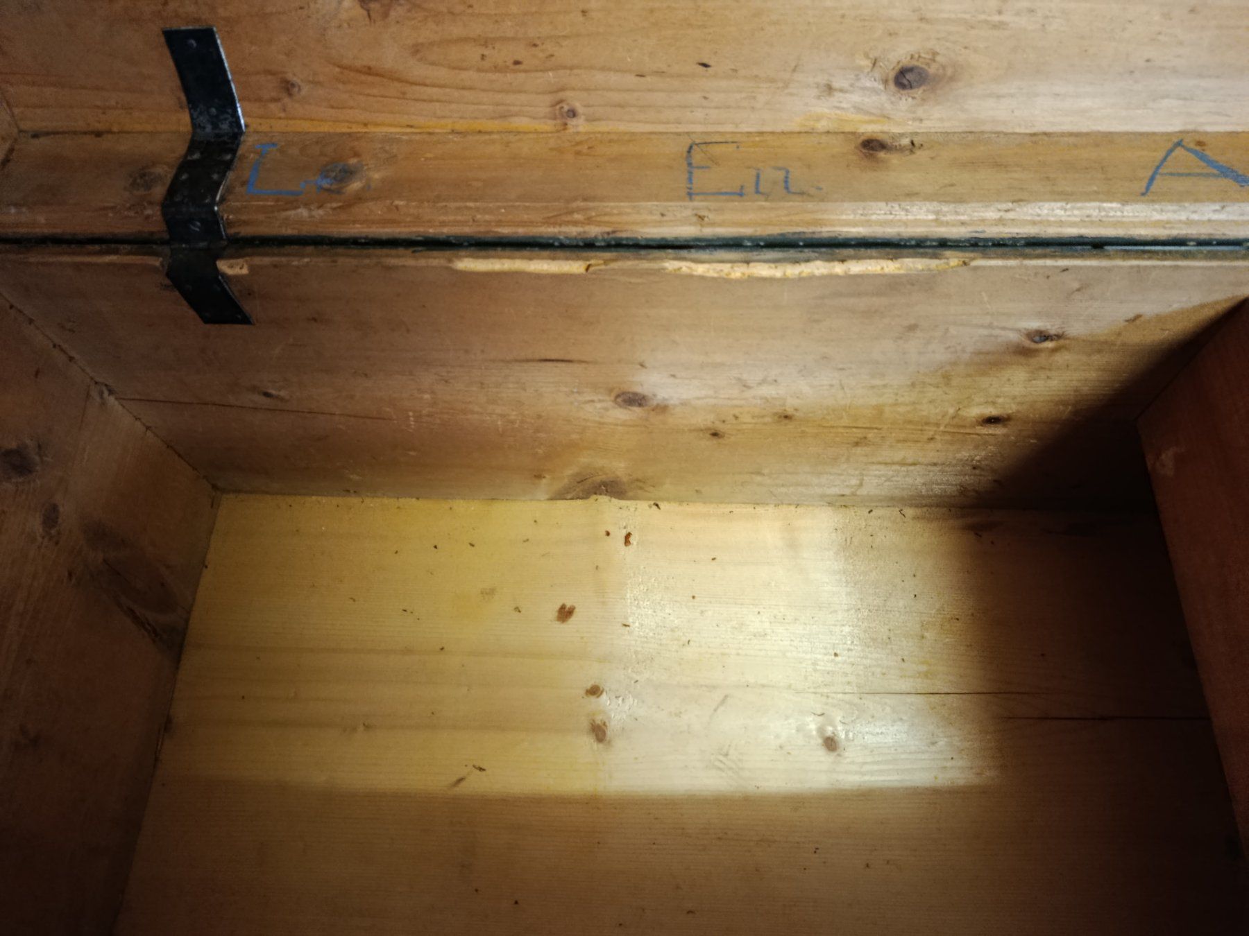 Cassapanche: Holztruhe mit Bauernmalerei – Usato da Vilters venduto da son_klein 3