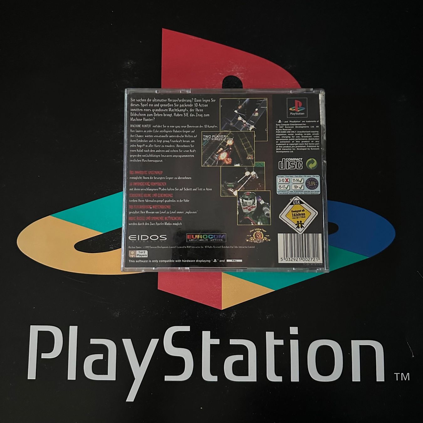 Sony Giochi: Machine Hunter für Sony PlayStation PS1 – Usato da Kestenholz venduto da Mad18 1