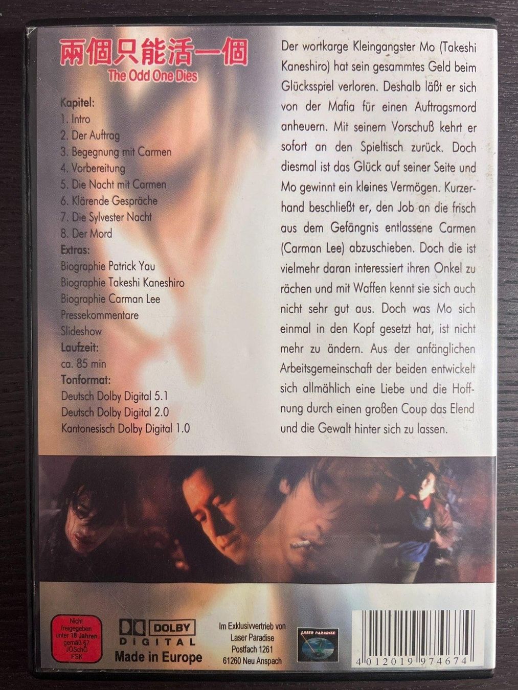 Tutti i DVDs: The Odd One Dies – Usato da Zürich venduto da FilmFreunde 1