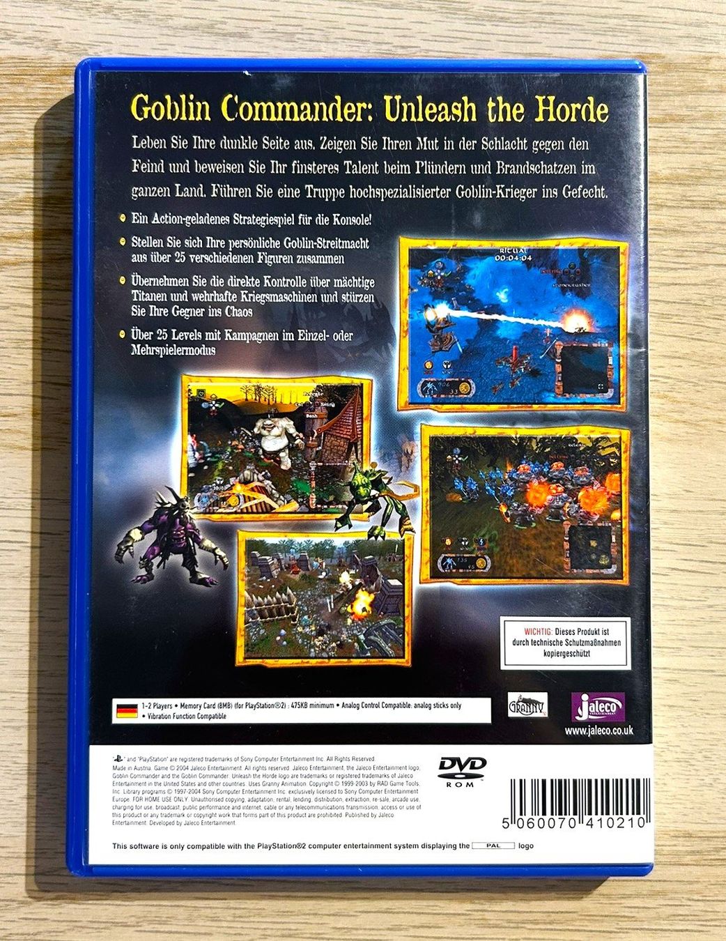 Sony Spiele: Goblin Commander PS2 – Gebraucht aus St. Gallen von Alpine.Arcade 1