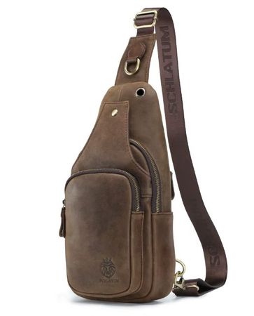 Leder Holster Umhängetasche für Herren