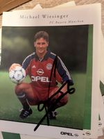 Michael Wiesinger FC Bayern München Bild handsigniert