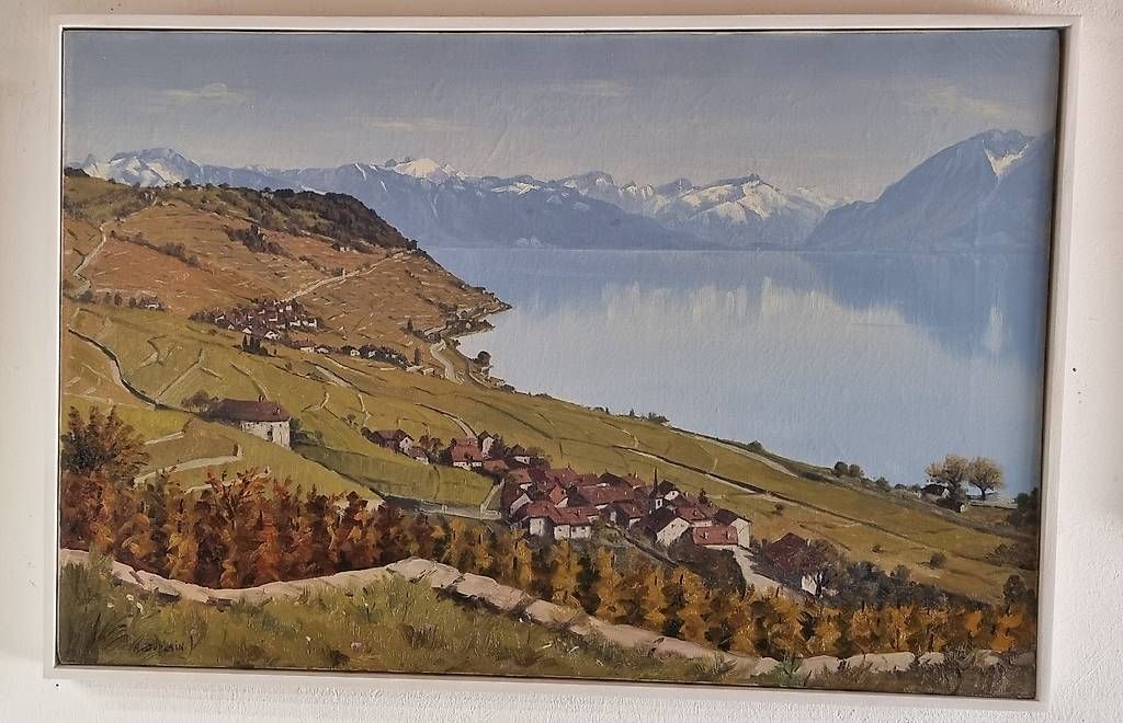 Tableaux: Tableau Albert Duplain – D'occasion à Riex par Ch100255