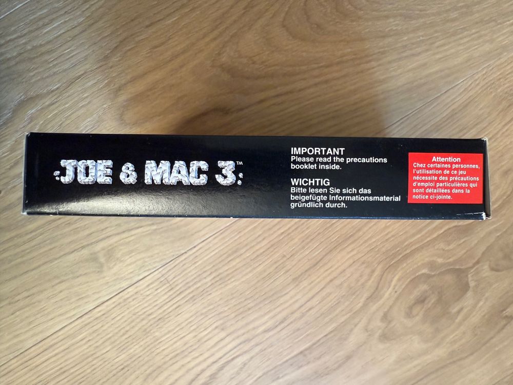 Joe & Mac 3 SNES PAL EU(mit EN/DE/FR Anleitung) *sehr gut* 7