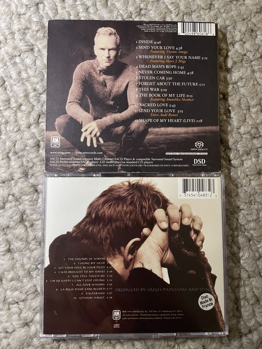 CDs: 2x Sting – D'occasion à Reinach AG par trigger7811 2
