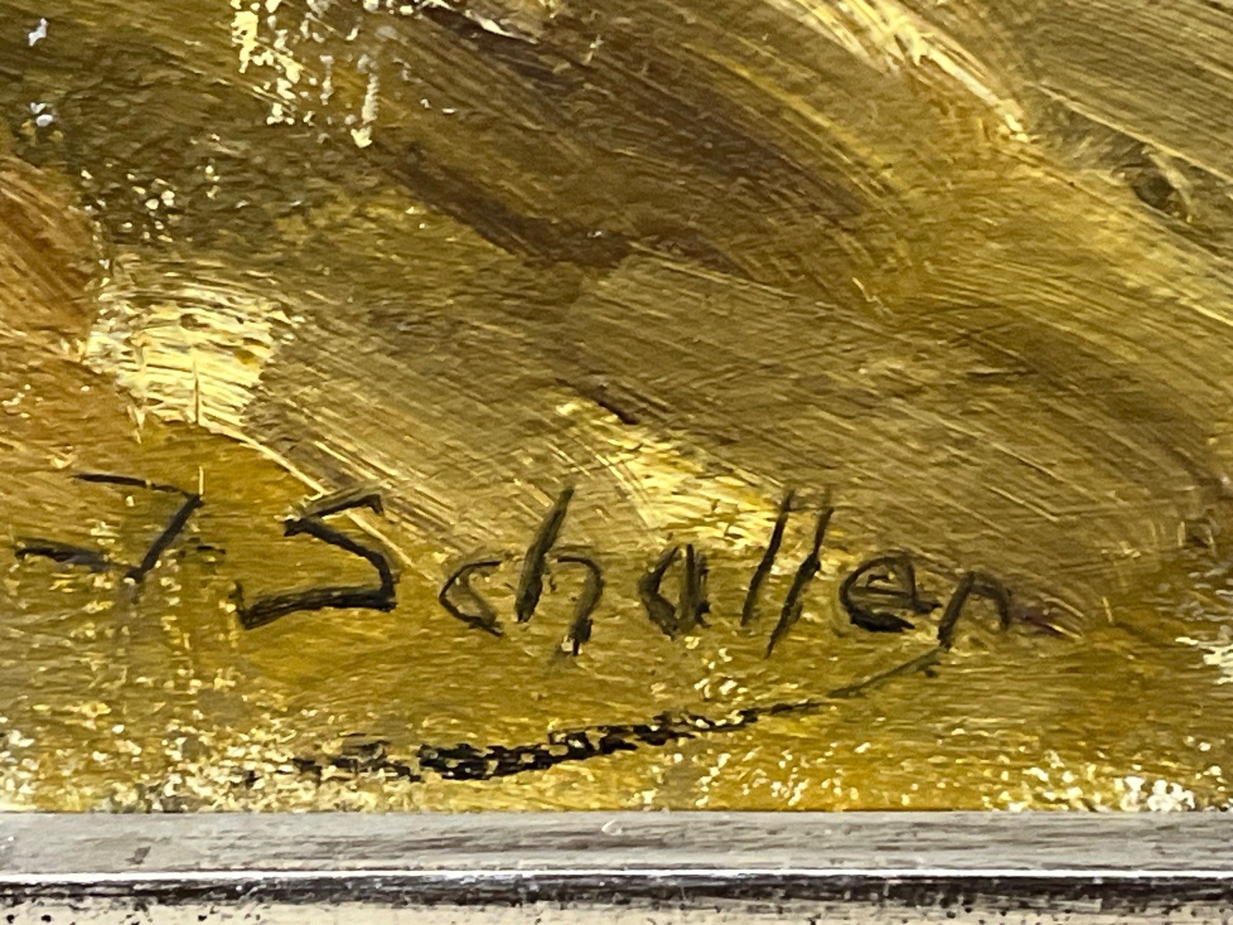 Dipinti: J. SCHALLER  Original Gemälde – Usato da Basel venduto da PAUL_ART 5