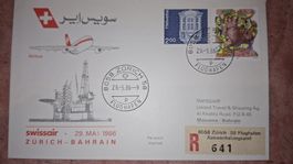 Swissair Zürich - Bahrain 29.10.1986