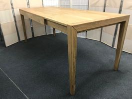 Auszugtisch AXEL Wildeiche massiv 140 / 190 x 80 cm