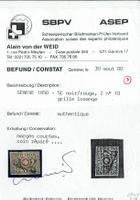 KANTONAL >626> WAADT 5 No 10 BEFUND