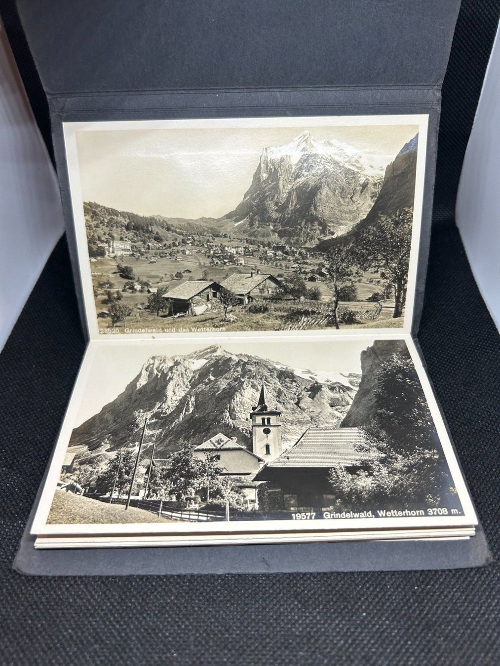 Ansichtskarten: Vintage Postkarten Grindelwald – Gebraucht aus Lausanne von Weber1007 2