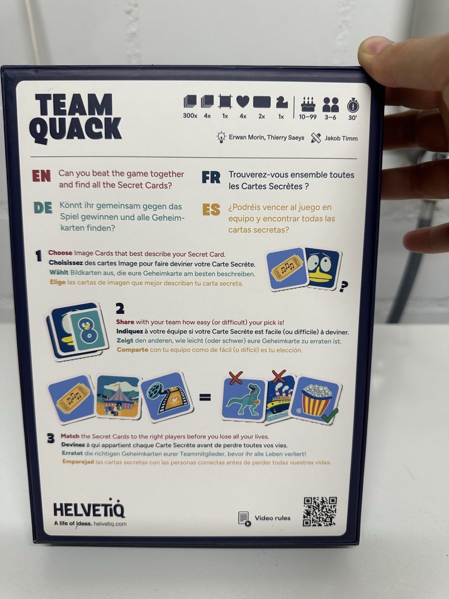 Giochi: Team Quack Spiel neuwertig – Nuovo (secondo la descrizione) da Ettingen venduto da rah_xgy9 1