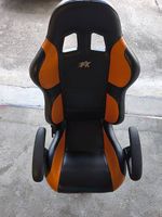 FK Automotiv Gaming-Stuhl Schwarz-Orange