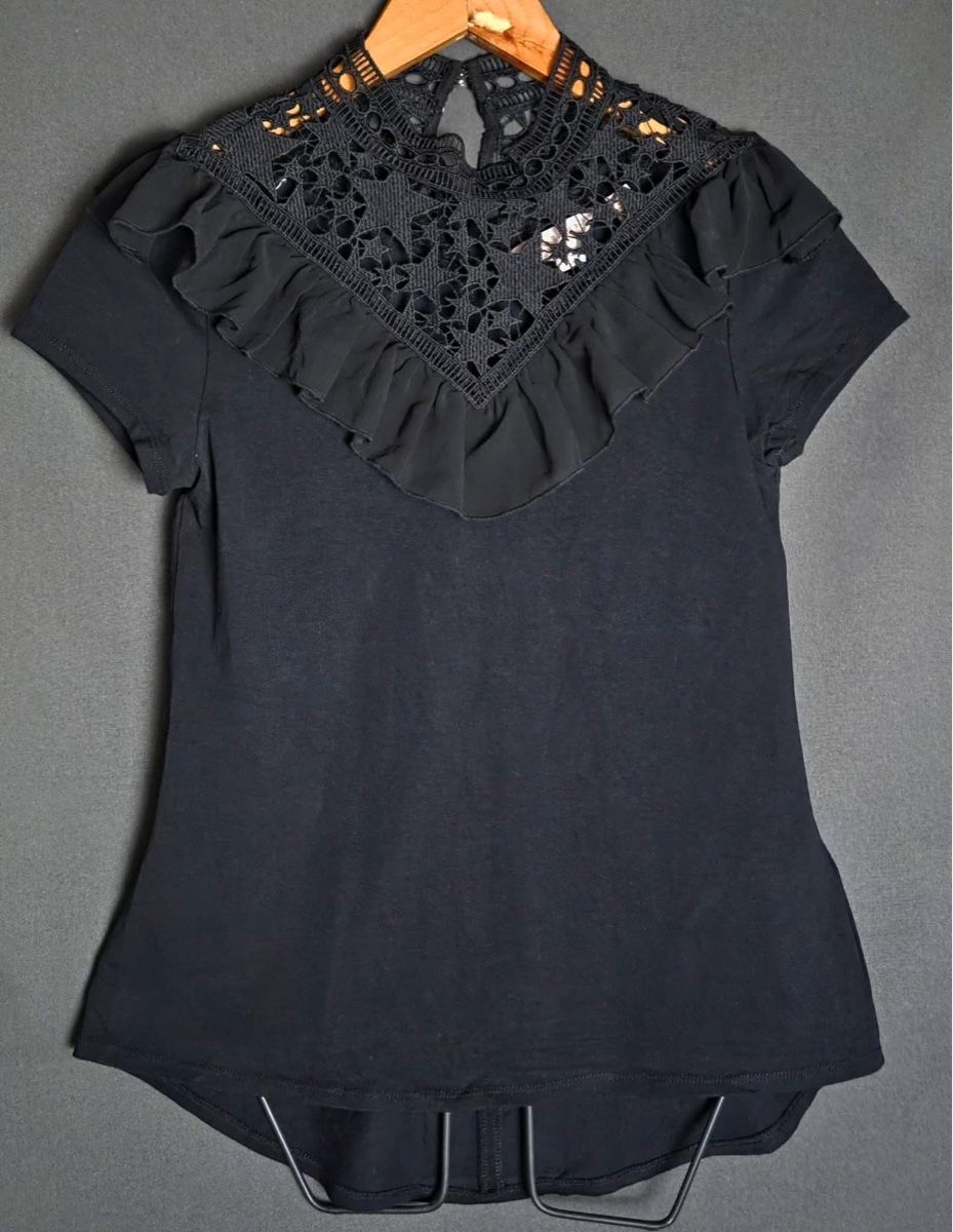 Ted Baker Blusen: Ted Baker Cotton Black Blouse – Gebraucht aus St.Josefen von lop_lh8d 1