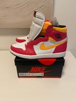 Jordan 1 High OG " Light Fusion Red " Eu 41 (Jahr 2021)