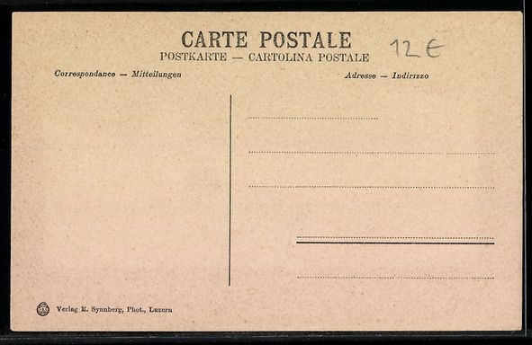 Cartoline postali: Rigi-Kulm, Bahnstation der Bergbahn übe – Usato da Berlin venduto da bartko-reher 1