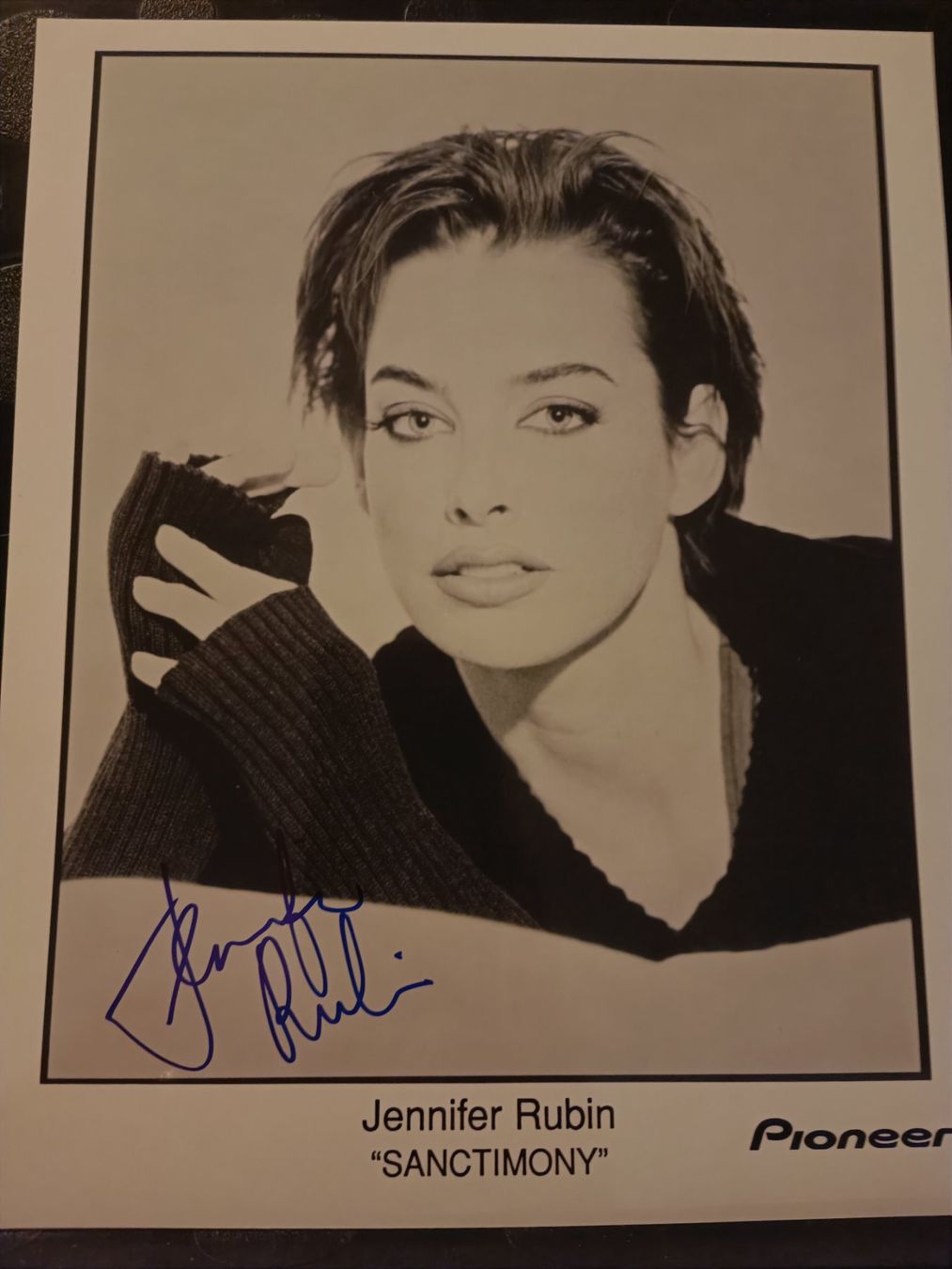 Autogramme: Jennifer Rubin - 20x25cm - Handsigniert – Gebraucht aus Menziken von Artographs
